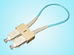 LC单模光纤回路器