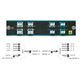 4 Channels Dual LC CWDM MUX/DEMUX 1550~1610nm, Monitor Port, IL1.75dB | CWDM-OADM4-2=