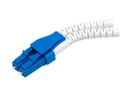 标准 LC/UPC双工有耳SC型蓝色光纤适配器