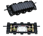 卧式光纤接续盒GPJ-(05)3D型（2进2出.12-360芯,带纤专用）