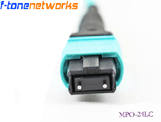 Fanout MPO/MTP-LC/UPC万兆多模OM4 12芯光纤跳线