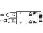 0~50Mbps DWDM MINISFF Single Mode Transceiver (80Km)