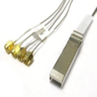0.5M SAS (SFF-8470) to (16) SMA RF Coax Cable