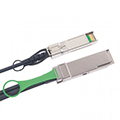 QSFP+ to 4 SFP+ Copper Breakout Cable, 0.5-Meter