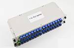 标准电信级 PLC SC/APC-1分32 插片式分路器 水平