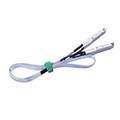 QSFP+ DAC Twin Axial Flat Cable, 1-meter, Passive