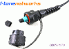 IP65-67级ODVA-LC光纤防水跳线光纤防水连接器