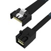 MCIO 4X 转 Mini SAS HD SFF-8643服务器数据转接线