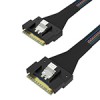 SlimSAS SFF-8654 8i转SFF-8654 8i 防斜插服务器硬盘数据线