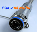  IP68等级Fullaxs光纤跳线光纤防水连接器