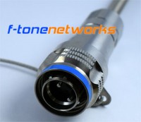 J599 2光2电混合连接器/光电混装插座