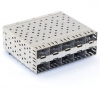SFP 2X5 不带导光棒15U(标准脚位下盖带小脚 ) SFP 2X5 不带导光棒15U(标准脚位下盖带小脚 )